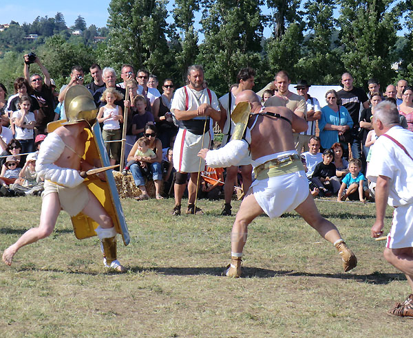 Journees gallo romaines de Saint romain en gal 2011